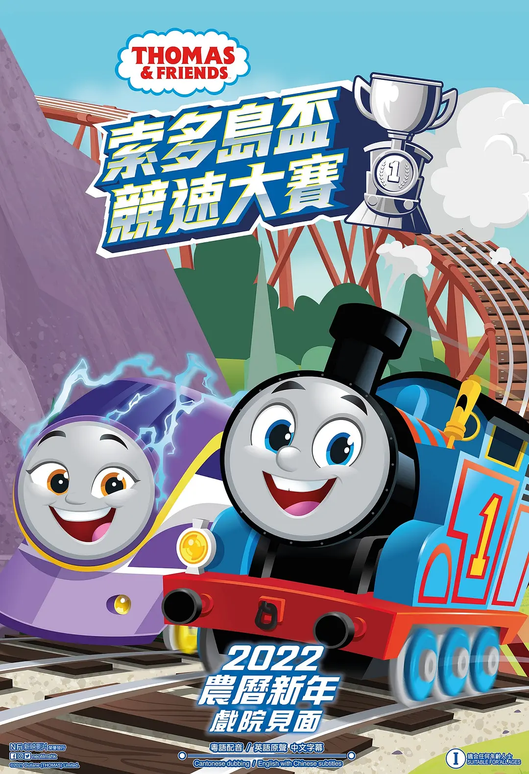 电影:Thomas & Friends 索多岛杯竞速大赛