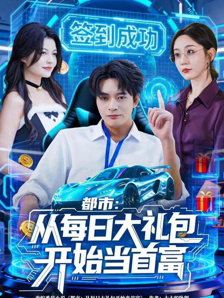 电影：都市从每日大礼包开始当首富（手戳每日礼包我成了钞能力憨憨）