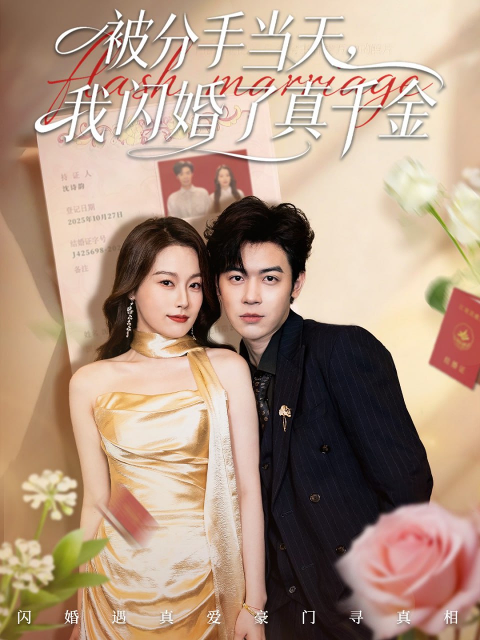 电影：被分手当天我闪婚了真千金（刚分手被美女姐姐拉去领证）